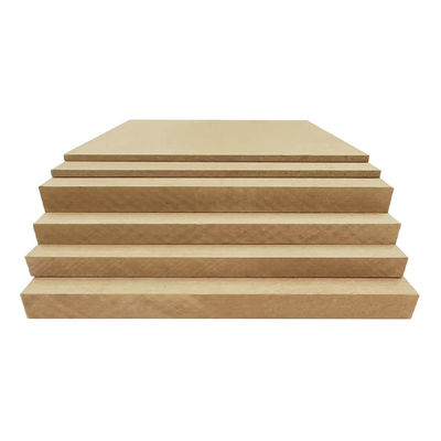 Holzfaser 2mm 3mm 5mm 6mm 12mm 15mm 16mm 18mm 20mm 21mm Dicke Melamin MDF einfache MDF Roh-MDF-Platte