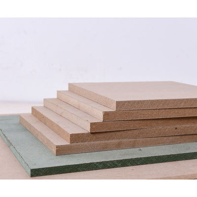 Weißgelaminate Melamin-Bild Mdf Hdf für Möbel mit einer Dicke von 1,5-25 mm