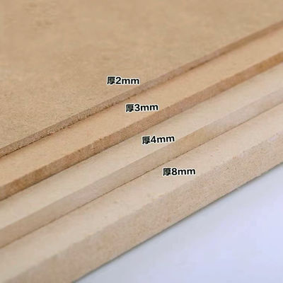 Holzfaser 1,5-25 mm Dicke Melamin-MDF/ Roh-MDF-Platte für anpassbare Möbel
