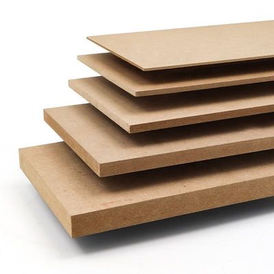 Hochwertiges E0 E1 Rohes Plain Mdf Board für Möbeldekoration aus Henan 8mm 9mm 18mm