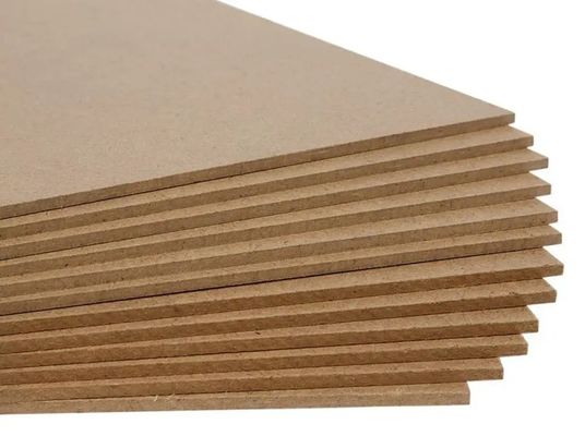Hochwertiges E0 E1 Rohes Plain Mdf Board für Möbeldekoration aus Henan 8mm 9mm 18mm