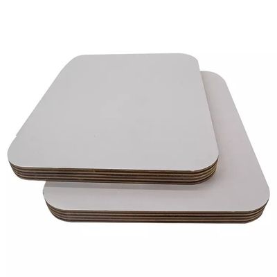 680-830KG/M3 Dichte Holzfaser 16mm 19mm Weiße Textur Melamin Mdf für Küchenschrank