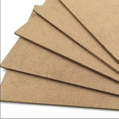 680-830KG/M3 Dichte Holzfaser 16mm 19mm Weiße Textur Melamin Mdf für Küchenschrank