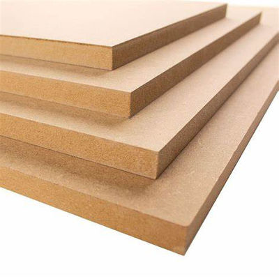 Dichte 680-830KG/M3 Festplatten 18mm Plain Mdf Rohholzfaserplatten 1220*2440mm