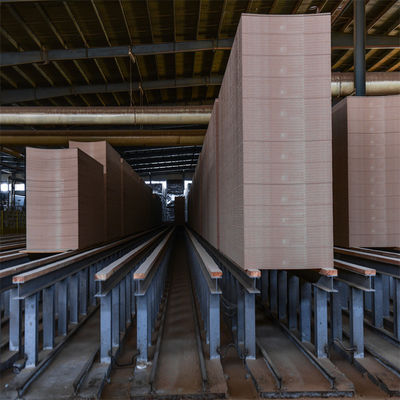 Flexibles Holzkorn Melaminpapier mit MDF-Fläche in Weiß und Schwarz zur Beratung