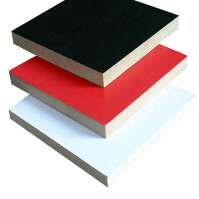 Melamine Mdf Board 18mm Weiße Holzkornfarbe für Medium-Density-Faser-Boards